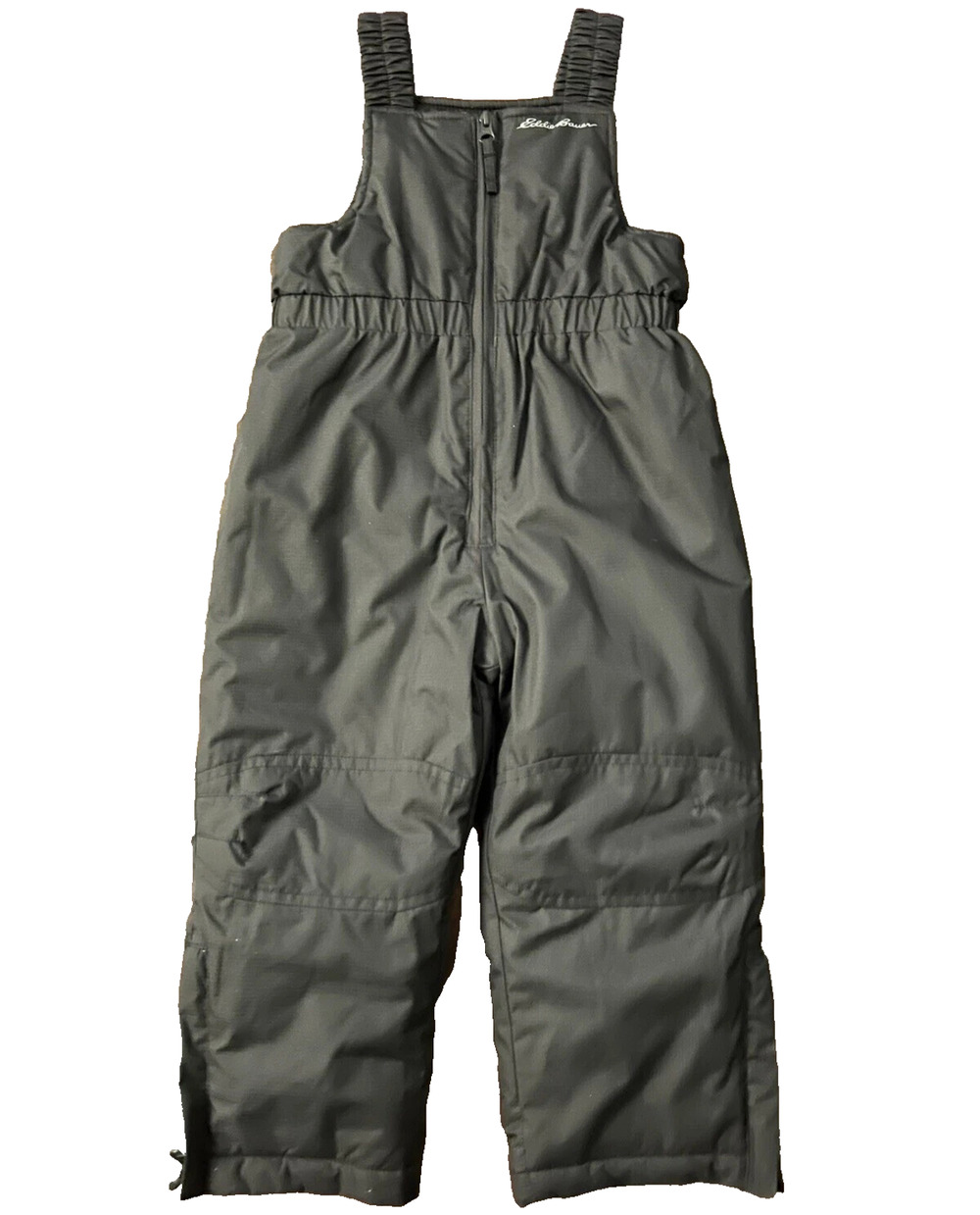 Eddie Bauer Kids Powder Search Bib Snowsuit size 3T Black Onyx NWT